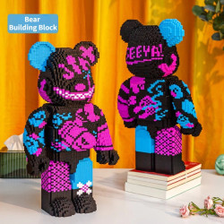 Конструктор "Jinx" Magic Blocks у вигляді ведмедика Bearbrick, м.9072-b, (р. висота 40,5 см), №751827