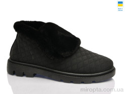 Черевики 207-1 black р: 37-41, в упаковці: 8 пар, купити тільки гуртом