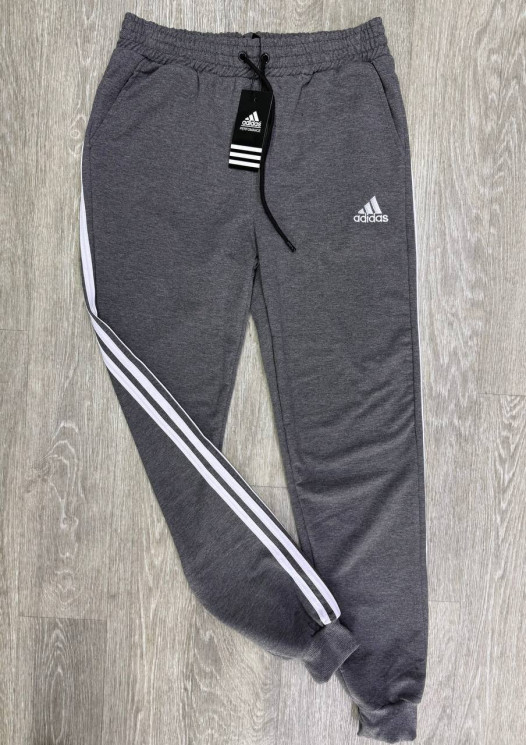 Спортивні штани дитячі Adidas "209-3" двохнитка, пеньє (р: 13-17 років) 4 кольори, в упаковці 5 шт. №364389 - Spider