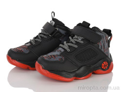 Кросівки L204A black-red р: 26-31, в упаковці: 6 пар, купити тільки гуртом