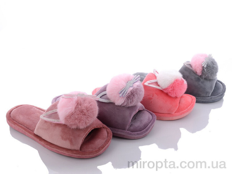 Капці LB35 mix р: 36-41, в упаковці: 12 пар, купити тільки гуртом - 572092