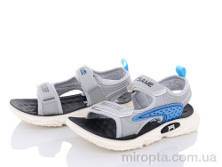 Сандалі PL10(C08) grey-blue р: 32-37, в упаковці: 6 пар, купити тільки гуртом