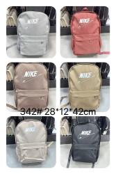 Міський рюкзак Nike "342" текстиль (р: 28*12*42см) 6 кольорів №371665