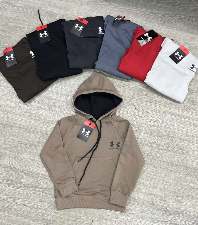 Худі дитяче Under Armour "324-1" двохнитка (р: 4-8 років) 7 кольорів, в упаковці 5 шт. №388602 - Spider