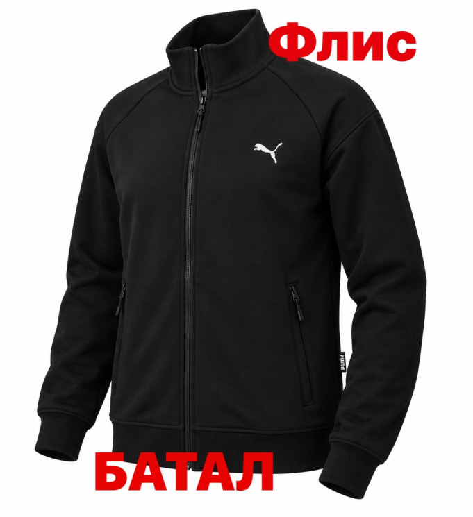 Спортивна кофта чоловіча "Puma" фліс (р: 2XL-6XL) в упаковці 5 шт. №390464 - AlexClothes SER2276