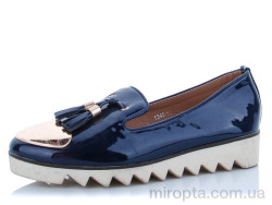 Туфлі 1346-11 blue р: 36-41, в упаковці: 8 пар, купити тільки гуртом