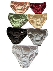 Труси жіночі, котон (р. 3XL ), 7 кольорів, в упаковці 12 шт. №339083