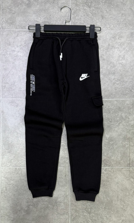 Спортивні штани дитячі Nike, тринитка на байці (р: 5-8 років) 4 кольори, в упаковці 4 шт. №361957 - Evans SE 761
