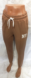 Штани Спорт No Brand р XS-2XL Жіноча A210 brown