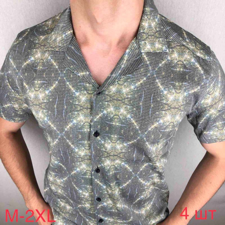 Сорочка Paul Semih р M-2XL Чоловіча Q0024 grey - Nadiyka BG/PO2161-2162