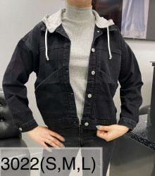 Куртка жіноча  , м.3022 (р: S,M,L) в упаковці 4 шт. №750498