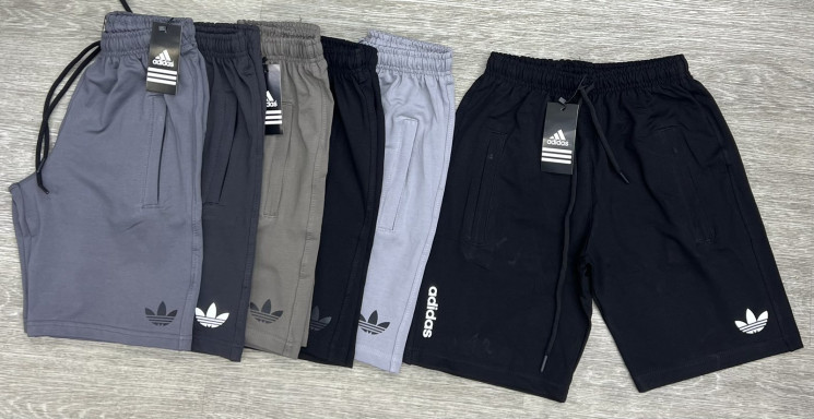 Шорти чоловічі Adidas "315" хлопок (р: S-2XL) 5 кольорів, в упаковці 5 шт. №384892 - Spider