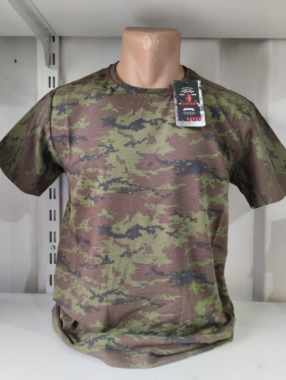 Футболка чоловіча (Розмір: M-3XL) коттон в упаковці 5 штук №814859 - Stinger WE1120