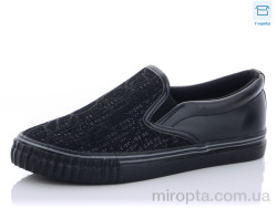 Сліпони D10 black р: 36-41, в упаковці: 8 пар, купити тільки гуртом