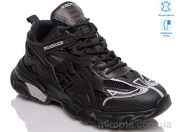 Кросівки Prime N-114-718-12 black-ds р: 36-41, в упаковці: 8 пар, купити тільки гуртом