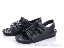 Босоніжки W410-1 black р: 36-41, в упаковці: 8 пар, купити тільки гуртом