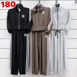 Спортивний костюм жіночий, двунитка, пеньє, м.180 (Розмір: 42-50 ), 3 кольори, в упаковці 5 штук №347252