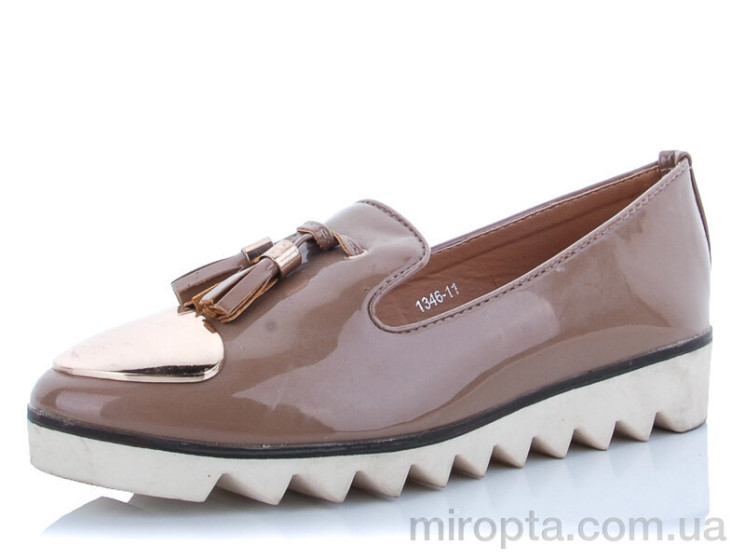 Туфлі 1346-11 beige р: 36-41, в упаковці: 8 пар, купити тільки гуртом - 517695