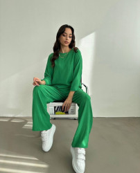 Костюм жіночий "двійка", американський креп (жатка) м. 1338 (р: 42-44, 46-48) №824647