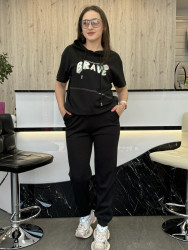 Костюм жіночий  трикотаж лакоста м.JC-5013 (Розмір: L-4XL) 3 кольора, в упаковці 5 штук №754111