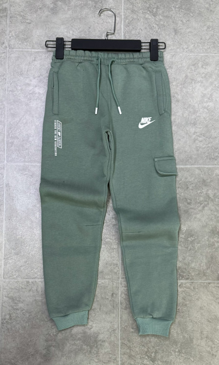 Спортивні штани дитячі Nike, тринитка на байці (р: 9-12 років) 4 кольори, в упаковці 4 шт. №361958 - Evans SE 761