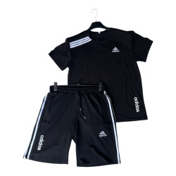Костюм чоловічий Туреччина "Adidas" двохнитка (р: 46-54) 4 кольори, в упаковці 5 шт. №383759
