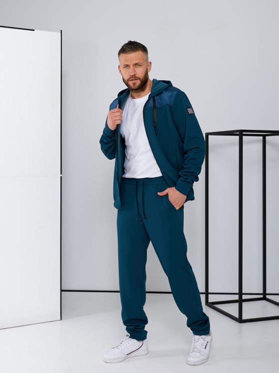 Cпортивний костюм чоловічий 1076, двунитка (р. 50, 52, 54, 56, 58 ) №308063 - 