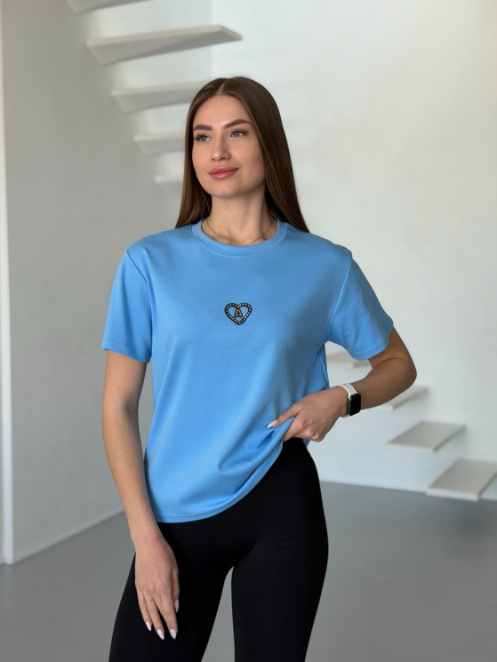 Футболка жіноча, котон (розмір: XL-2XL ), мікс кольорів, в упаковці 5 штук №342814 - Vanda SE1013