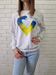 Батник жіночий, двохнитка (р: S, M, L ) 3 кольори, в упаковці 3 шт. №356727
