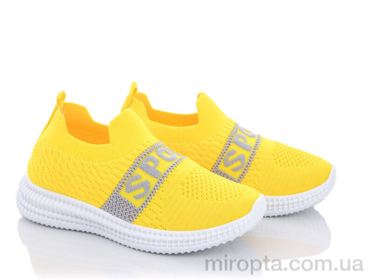 Кросівки 45-93 yellow р: 31-36, в упаковці: 8 пар, купити тільки гуртом - 763939