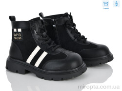 Черевики ABQ0563R black р: 29-36, в упаковці: 8 пар, купити тільки гуртом