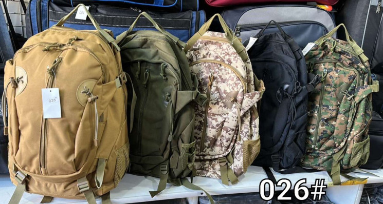 Тактичний рюкзак чоловічий "026" текстиль (р: 50*33*25cм) 3 кольори №363391 - Bags BE1838