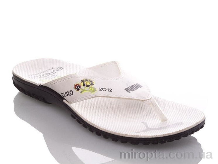 Шльопанці MP white-grey V р: 40-45, в упаковці: 6 пар, купити тільки гуртом - 509693