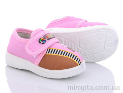 Капці VA03 pink р: 14-18, в упаковці: 10 пар, купити тільки гуртом