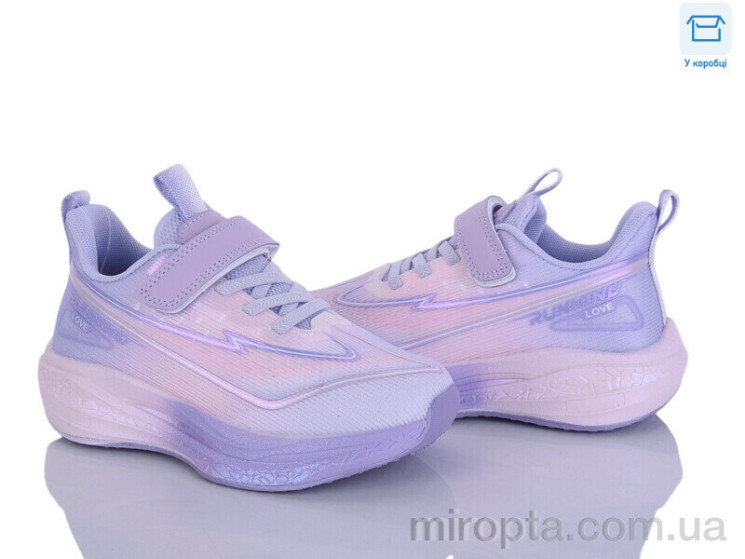 Кросівки ABC2113P purple р: 31-38, в упаковці: 8 пар, купити тільки гуртом - 1171668