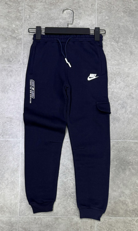 Спортивні штани дитячі Nike, тринитка на байці (р: 13-16 років) 4 кольори, в упаковці 4 шт. №361959 - Evans SE 761