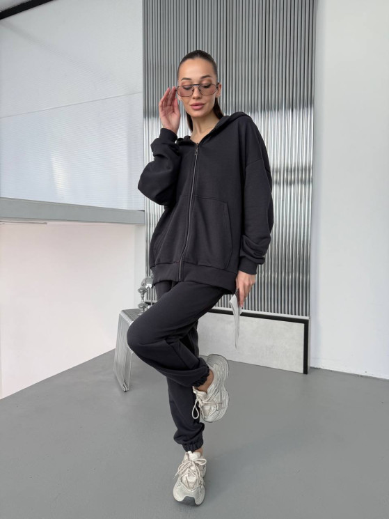 Костюм жіночий "двійка", двонитка пеньє люкс м. 540 (р: 42-46) №830829 - 