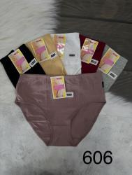 Труси жіночі, комбінований, м.606 (р. XL-ХXXL), мікс кольорів, в упаковці 18 шт. №333914
