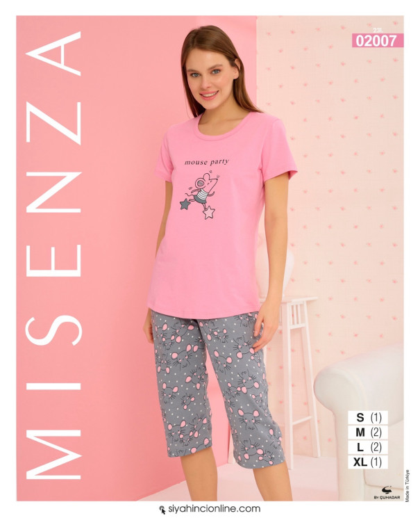 Піжама жіноча "02007" бавовна (р: S,M,L,XL) в упаковці 6 шт. №364216 - DisneyOpt SE893