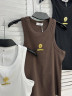 Майка жіноча "2202" рубчик (р: one size) 3 кольори, в упаковці 5 шт. №385977 - Mercury SE927