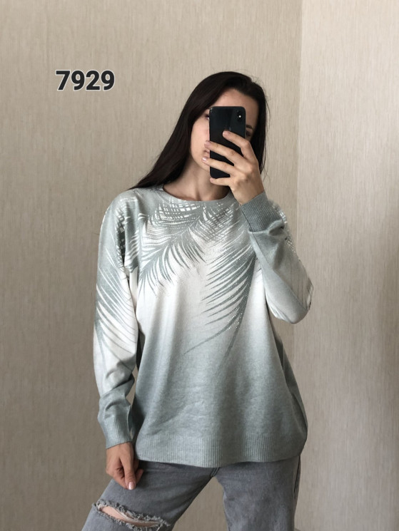 Светр жіночий, кашемір, м.7929 (р. 50-54 ), мікс кольорів, в упаковці 3 штуки №333352 - Korona UG 4477