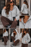 Кофта на замку з капюшоном двунитка м.880 (р:44-46, 48-50, 52-54, 56-58) 6 кольорів в упаковці 4 штуки №764515 - Loren SE1008
