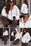 Кофта на замку з капюшоном двунитка м.880 (р:44-46, 48-50, 52-54, 56-58) 6 кольорів в упаковці 4 штуки №764515 - Loren SE1008