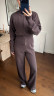 Костюм жіночий, трикотаж м. 321 (р. єдиний) шоколад №411852 - HoneyShop AV872 (n) мод. 321