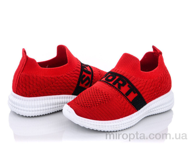 Кросівки 45-93 red р: 31-36, в упаковці: 8 пар, купити тільки гуртом - 763940