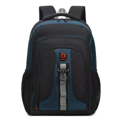 Міський рюкзак "Justpack" зі світловідбивачем Колір:Темно-синій м.8827-2 (р. 31*18*47  см) №755100