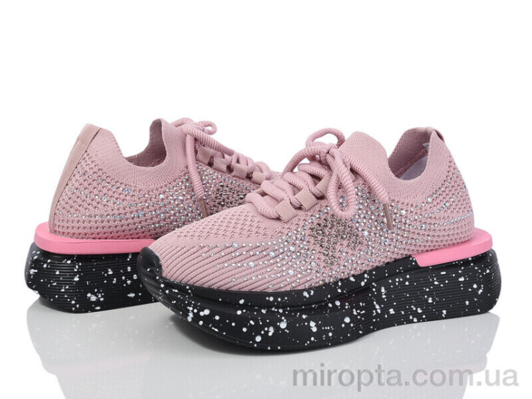 Кросівки 197-180 pink р: 36-40, в упаковці: 8 пар, купити тільки гуртом - 977626