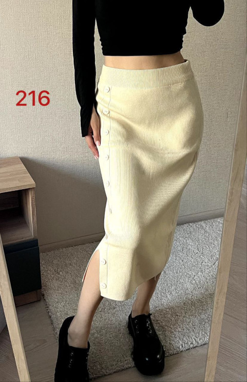Спідниця жіноча, трикотаж, м.216 (р. 44-50), в упаковці 3 штуки №333091 - Korona UG 4477