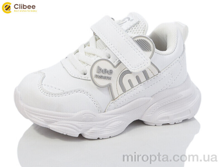 Кросівки EA326 white р: 23-28, в упаковці: 6 пар, купити тільки гуртом - 1037225