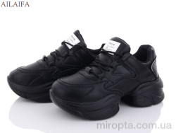 Кросівки 2361-1 all black піна р: 36-41, в упаковці: 6 пар, купити тільки гуртом